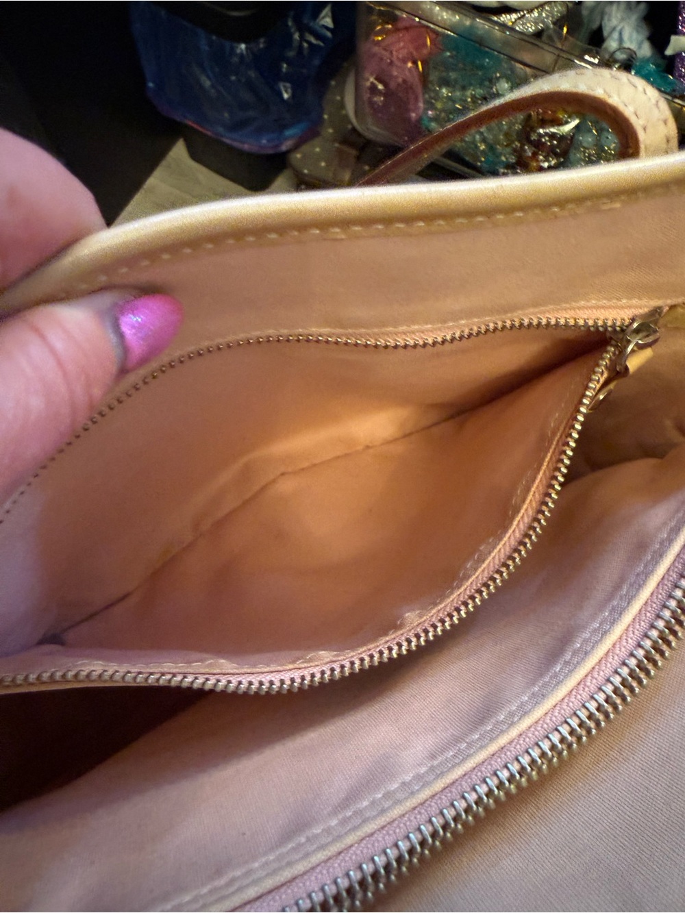 Burberry Brown Plaid Tote with Tan Leather Trim - Picture 11 of 12